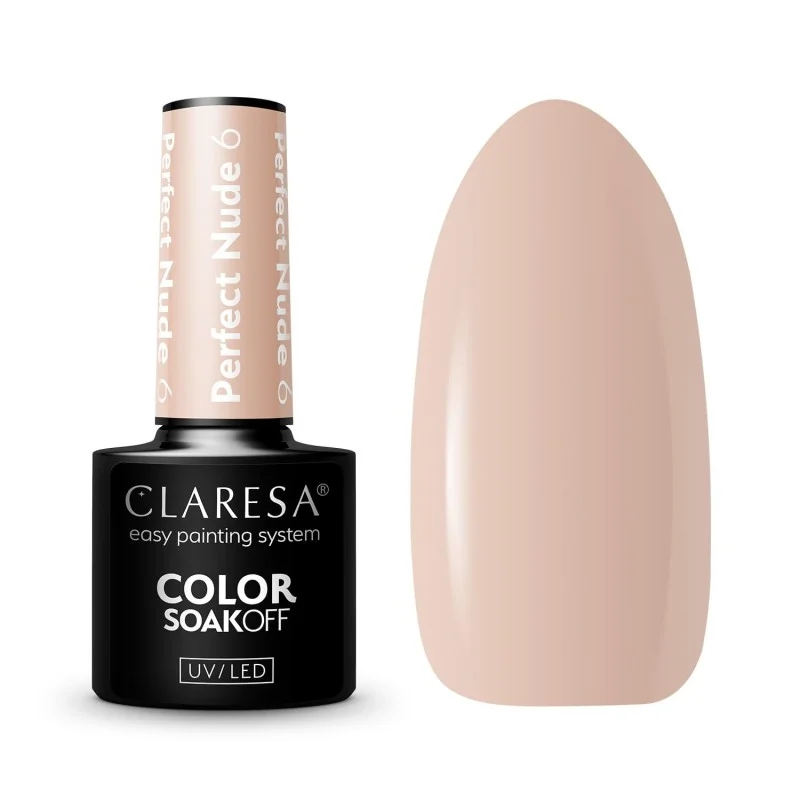 06 Perfect Nude UV Nagellack 5 ml Claresa Blitzverkauf