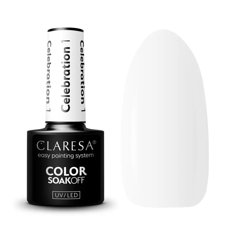 1 Celebration UV Nagellack 5 ml Claresa begrenzter Vorrat